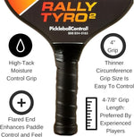 Rally Tyro 2 Pickleball 2 Player Paddle and Ball Set