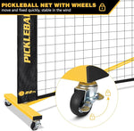 Fostoy Portable Pickleball Net with Wheels